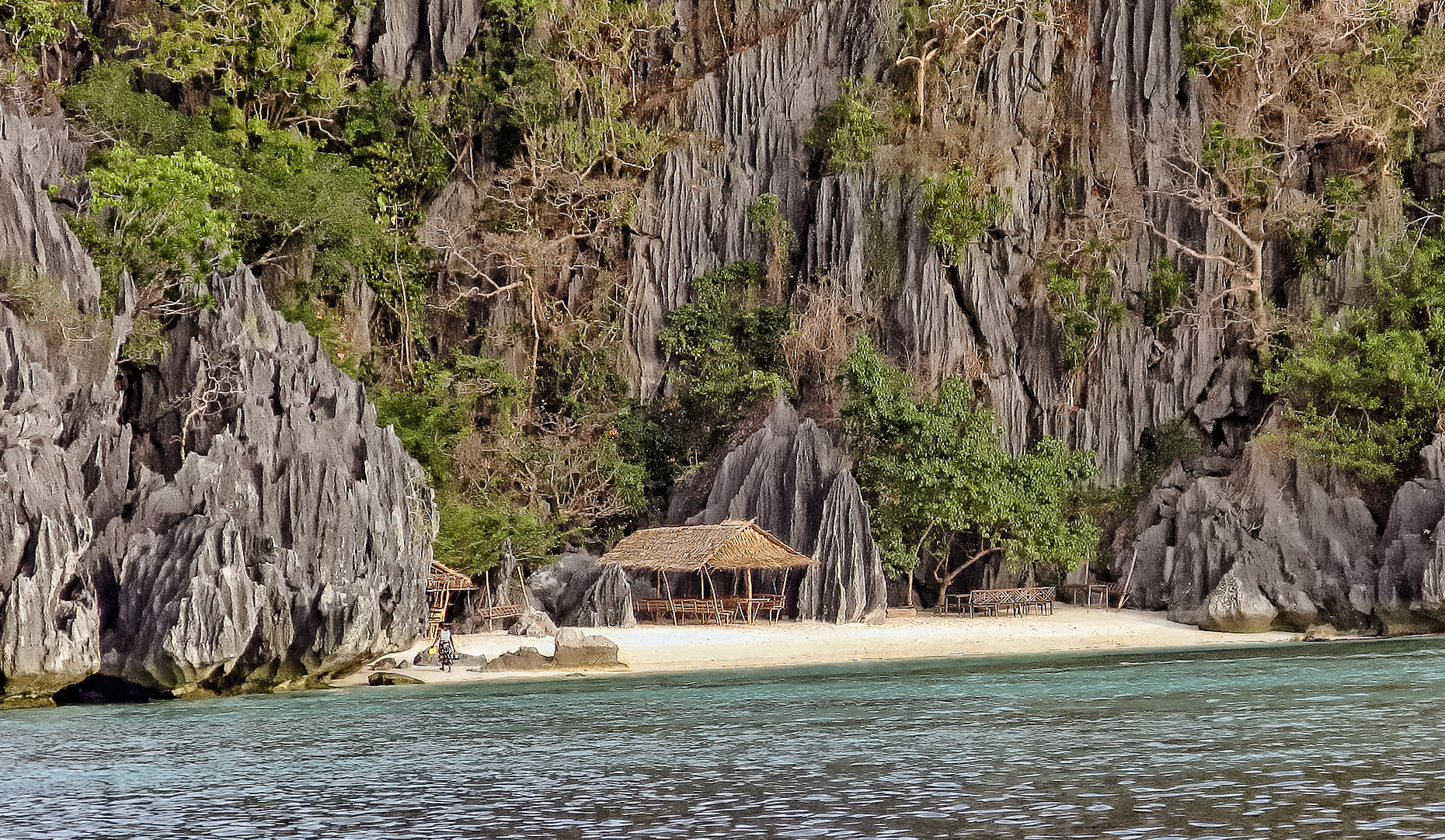 Palawan monsoon sea