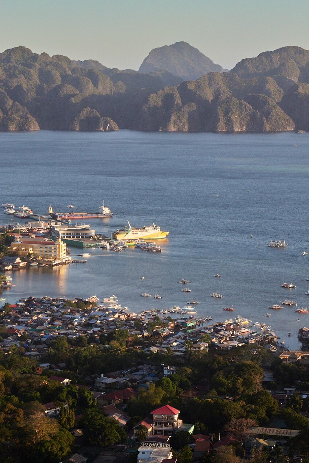 Coron port Palawan